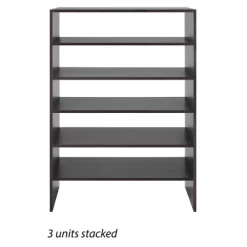 Whitmor 24" Stackable Wide 2 Shelf Storage Organizer Brown 8 Whitmor 24" Stackable Wide 2 Shelf Storage Organizer Brown -Home Series Shop GUEST d28c1dad 15be 44f3 90dc 8b134774ecf9