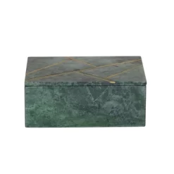 Set Of 3 Marble Box With Gold Linear Lines Green- Olivia & May -Home Series Shop GUEST d2c6343e 39a9 4a36 8af8 f4c4a4f7faf6