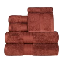 Classic Plush Absorbent 6-Piece Towel Set By Blue Nile Mills -Home Series Shop GUEST d39c64ea 9e76 4207 bdb1 1deb065c976b