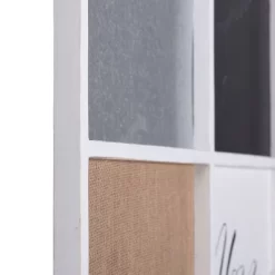 Multi-Functional Wall Memo Board With Chalkboard Corkboard And Galvanized Metal White - StyleCraft -Home Series Shop GUEST d4f41839 322a 4ffb a0d0 950557552292