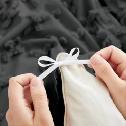 Peace Nest Clipped Tufeted Duvet Cover & Pillowcase Set -Home Series Shop GUEST d60c6266 aa83 4dba 8160 77185b5729ea