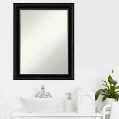 Corded Petite Bevel Bathroom Wall Mirror -Home Series Shop GUEST d64993af 4ff7 4d02 8913 e20d0495c054