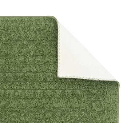 Farmlyn Creek Green Rectangle Rug With Latex Backing, Kitchen Mat, Indoor Outdoor Doormat For Home Entryway (43 X 20 In) 4 Farmlyn Creek Green Rectangle Rug With Latex Backing, Kitchen Mat, Indoor Outdoor Doormat For Home Entryway (43 X 20 In) - Image 4