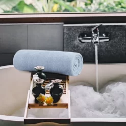 PiccoCasa Soft And Thick Absorbent Waffle Weave 100% Combed Cotton Bath Towels 2 Pcs -Home Series Shop GUEST d8d048c7 67ff 4a03 9776 d338876caaf4