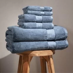 Fabdreams 6-Piece Certified Organic Cotton Bath Towel Set -Home Series Shop GUEST d8e2b460 0b92 41c6 b0f5 655b9e4ebae9