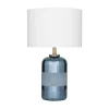 Modern Ceramic Table Lamp Blue - Olivia & May