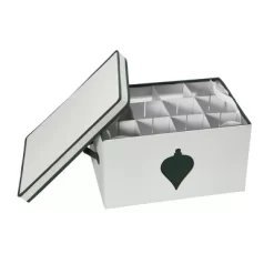 Household Essentials Ornament Storage Chest With 24 Pockets Red -Home Series Shop GUEST da6d78b3 df3b 45b6 8e3f a46b5cb0133f