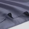 1 Pc 20"x54" Silky Satin Envelope Pillow Cases Slate Gray - PiccoCasa
