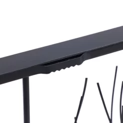 LuxenHome Black Abstract Trees Rectangular Metal Wall Decor -Home Series Shop GUEST dbe96e7f 942b 4fe4 a051 4401249f48fc