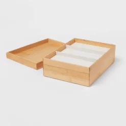 9" X 12" Stackable Bamboo Accessory Tray - Brightroom™ -Home Series Shop GUEST dbfe0d6f 1c5b 4ccd a8a9 a879eda1c6a5