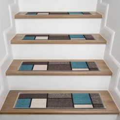 World Rug Gallery Contemporary Modern Boxes Non-Slip Stair Treads 13 World Rug Gallery Contemporary Modern Boxes Non-Slip Stair Treads -Home Series Shop GUEST df344c99 36c8 479e beda 91454545ea2e