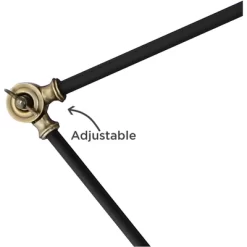 360 Lighting Modern Adjustable Floor Lamp With USB Charging Port 61" Tall Black Brass Living Room Reading -Home Series Shop GUEST e21207b2 1f9e 4c00 b5b1 f19cf5f3b387