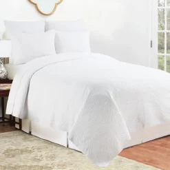 C&F Home 26" X 26" Tranquil Waves White Euro Sham -Home Series Shop GUEST e2e7a217 06ff 4ffa a969 08952208f8e8