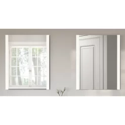 24"x30" Premium Lumen Single Frameless Fixed Color Temp LED Wall Mirror With Anti Fog Glass - Tosca -Home Series Shop GUEST e36469c2 966a 4f98 b166 aab46237f3c1