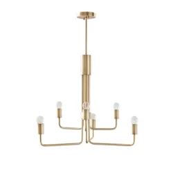 Milo 6-Light Chandelier Antique Brass - Ink+Ivy -Home Series Shop GUEST e374cfcb e5ec 4381 9fc2 437d8db7a39d
