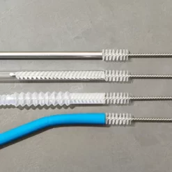 Juvale 4-Pack Stainless Steel Straw Cleaner Brush, Extra Long With Bristles For Cleaning Water Bottles, Boba Straws, Pipes, Tubes, 12 In -Home Series Shop GUEST e38f991c eab0 4486 b7eb f4a715c1a509