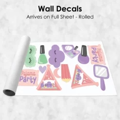 Big Dot Of Happiness Pajama Slumber Party - Peel And Stick Girl Birthday Vinyl Wall Art Stickers - Wall Decals - Set Of 20 9 Big Dot Of Happiness Pajama Slumber Party - Peel And Stick Girl Birthday Vinyl Wall Art Stickers - Wall Decals - Set Of 20 -Home Series Shop GUEST e5c152be b598 4978 b457 4b730ee58614