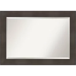 William Framed Bathroom Vanity Wall Mirror Espresso - Amanti Art -Home Series Shop GUEST e67e0237 a1a9 48c6 a336 a504aa8db156