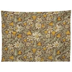 Sewzinski Retro Flowers On Brown Tapestry - Society6 -Home Series Shop GUEST e812c9c7 6b80 4885 a546 05e5baaf71e4