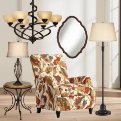 Franklin Iron Works Dark Mocha Chandelier 27 1/2" Wide Rustic Swirling Ribbon Amber Glass 6-Light Fixture For Dining Room House Foyer Kitchen Island 11 Franklin Iron Works Dark Mocha Chandelier 27 1/2" Wide Rustic Swirling Ribbon Amber Glass 6-Light Fixture For Dining Room House Foyer Kitchen Island -Home Series Shop GUEST e8781843 caf1 42e8 86fe bf2eb4ad4b98