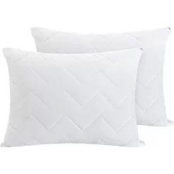 Waterguard Quilted Waterprof Cotton Top Pillow Protector Set Of 2 White -Home Series Shop GUEST ea92d282 7219 4197 ad9e ad6ffc046f19