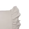 C&F Home Ruffled 20" X 30" Standard Pillowcase Natural