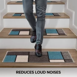 World Rug Gallery Contemporary Modern Boxes Non-Slip Stair Treads 11 World Rug Gallery Contemporary Modern Boxes Non-Slip Stair Treads -Home Series Shop GUEST ebe4bec5 2d74 4942 947f c1022753d4df