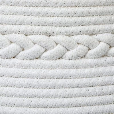 Midlee Oval Braided Handle Toys Basket 1 Midlee Oval Braided Handle Toys Basket