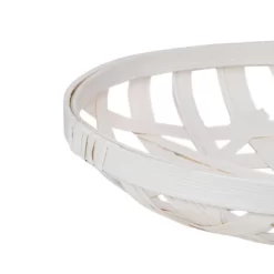 Northlight Set Of 3 Snow White Round Lattice Tobacco Table Top Baskets -Home Series Shop GUEST ed927da6 5c31 4a27 8209 0bc150d5a0f5