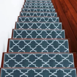 Sussexhome Stair Treads Trellisville Collection Contemporary And Soft, Adhesive Tape, 9" X 28" , Pack Of 4/7/13/15 -Home Series Shop GUEST eebbbbaf c2d8 459c 889d 26416d0ebe7a