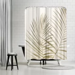 Americanflat 71" X 74" Shower Curtain Neutral Styles By Modern Tropical -Home Series Shop GUEST ef0ab2a8 abee 4944 a571 297b3361e000