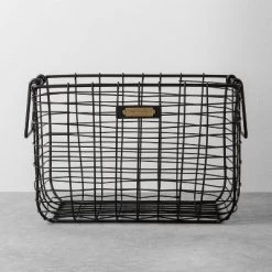 Wire Storage Basket Black - Hearth & Hand™ With Magnolia -Home Series Shop GUEST efe86eae 04b3 4a40 b0c6 ffcdb651f04d