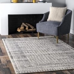 NuLOOM Elodie Distressed Diamonds Area Rug