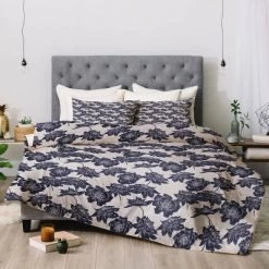 Holli Zollinger Ekko Dark Poppy Comforter Set