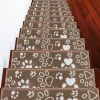 Sussexhome Paw Collection Non-Slip Carpet Stair Treads For Wooden Steps, 9" X 28" , Pack Of 4/7/10/13/15