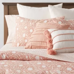 12pc Floral Boho Comforter & Sheets Set Terracotta Pink - Threshold™ -Home Series Shop GUEST f3330df4 d165 44ef 87fd 293b2d10cfce