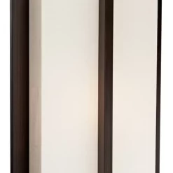 Possini Euro Design Modern Art Deco Floor Lamp Standing 60" Tall Espresso Wood Beige Linen Column Shade For Living Room Bedroom Office House Home -Home Series Shop GUEST f5288582 9522 48c8 9e30 570675f51c4d