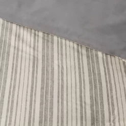 7pc Reversible Printed Stripe Comforter Bedding Set With Sheets Gray - Threshold™ -Home Series Shop GUEST f67d1c41 4b6c 44ab 93f1 570070726207