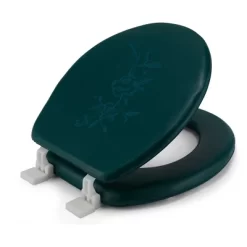 J&V Textiles Embroidered Soft Round Toilet Seat With Easy Clean & Change Hinge, Padded -Home Series Shop GUEST f7170e83 c2a3 4c2a b0d1 7b4241fb35d4