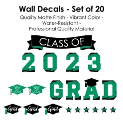 Big Dot Of Happiness Green Class Of 2023 Graduation Party Wall Decals Set Of 20 -Home Series Shop GUEST f8927f30 9dca 40a0 8557 a932edb0aa4d