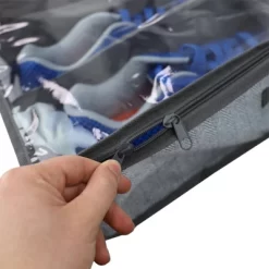 Home Basics Herringbone 12 Pair Non-woven Under The Bed Organizer, Grey -Home Series Shop GUEST fcc2f7fb 1b5d 4f61 92f0 77063fa5457c