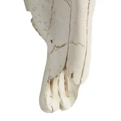 Polystone Cow Skull Wall Decor White - Olivia & May -Home Series Shop GUEST ff05f507 0c0d 4f9c bdc3 a2a525371542