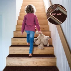 Costway 15 PCS Slip-resistant Stair Mats 30'' X 8'' Non-Slip Stair Treads Carpet -Home Series Shop GUEST ffbd126f dccc 4a80 a1f3 340fe86a6c60