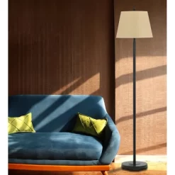 60" 3-way Andros Metal Floor Lamp Brown - Cal Lighting -Home Series Shop GUEST fffefded cfcd 4670 968b 69c8eeab55a2